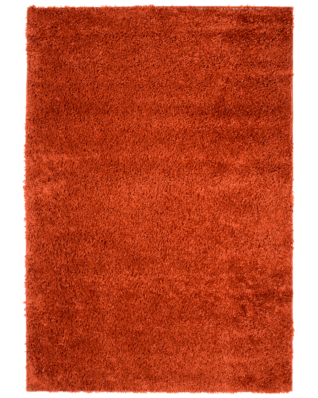 Tapis moderne Shaggy - Unito Terra - rouge, uni