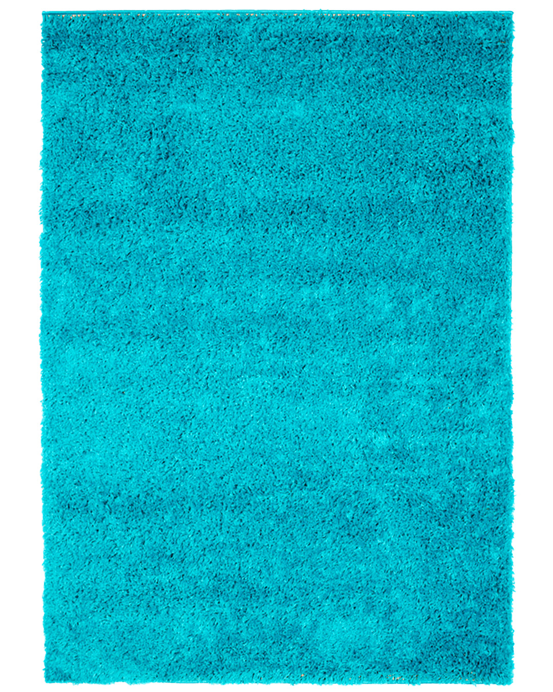 Tapis moderne Shaggy - Unito Turchese - turquoise, uni