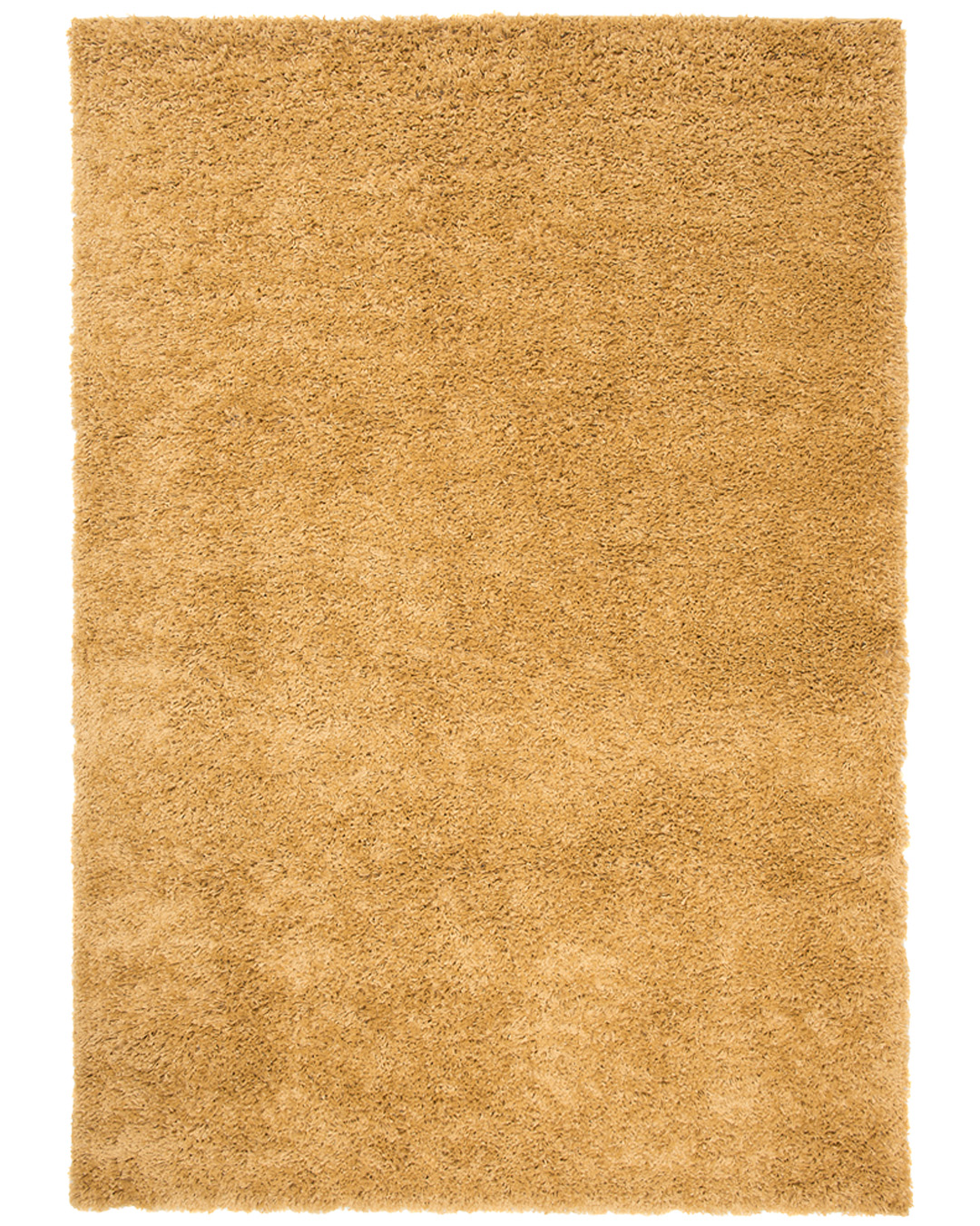 Tapis moderne poil long - Unito Giallo - jaune, moutarde, uni