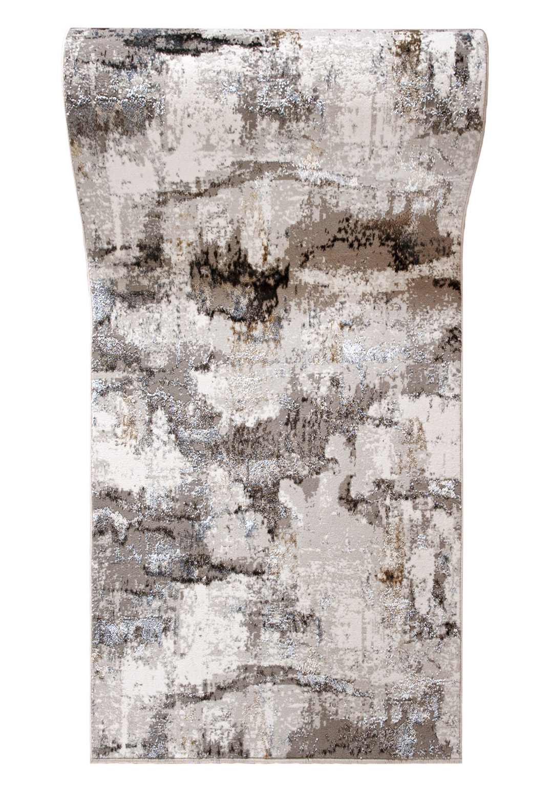 Tapis de couloir au mètre Beige Abstrait I187B BOSTON