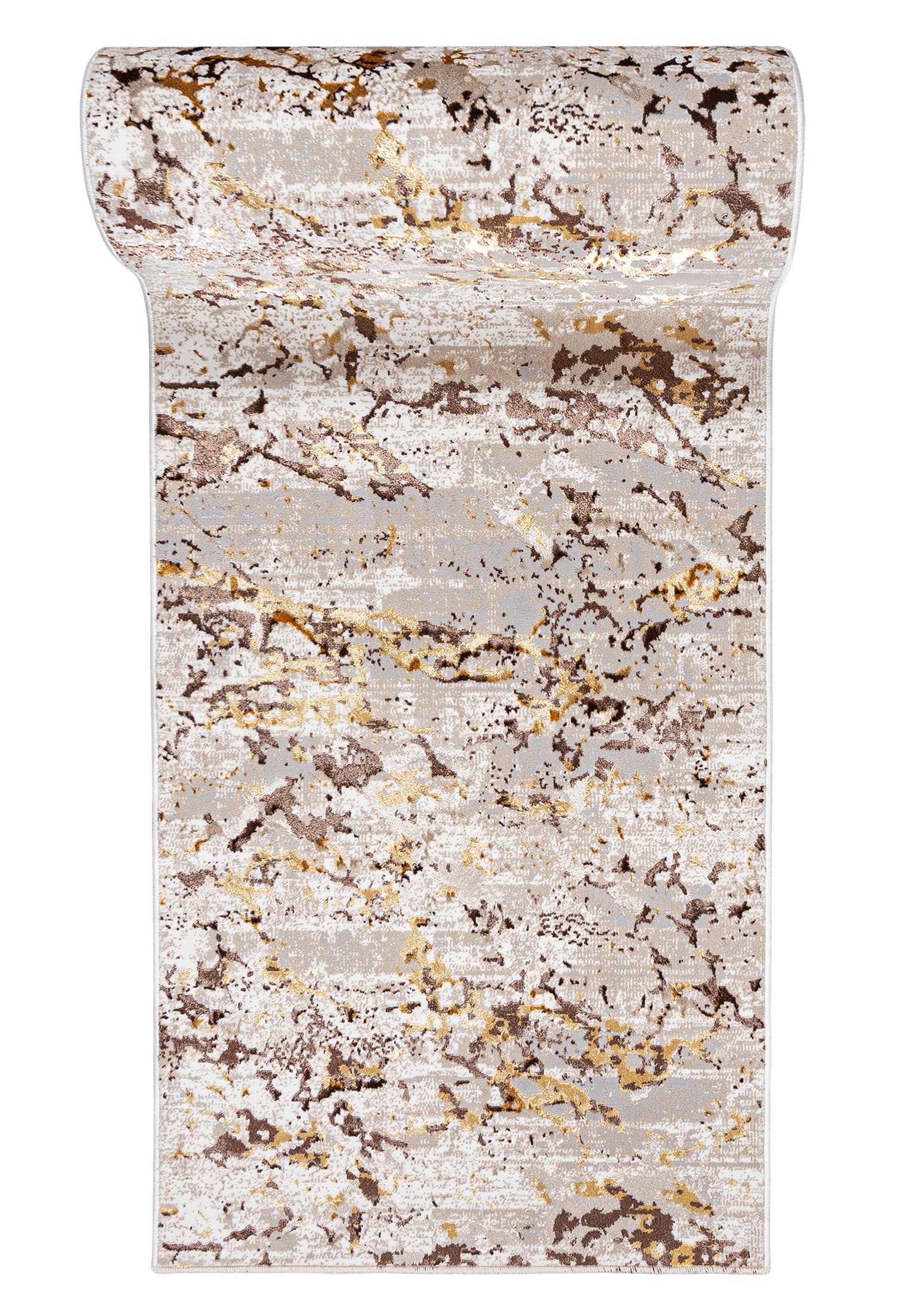 Tapis de passage moderne GOLDEN MZ27D CREAM - glamour, beige, crème