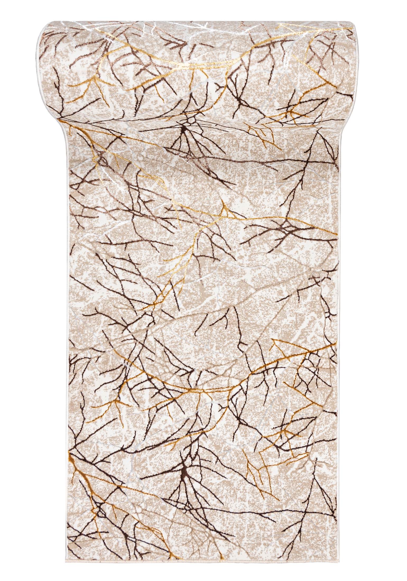 Tapis de passage moderne GOLDEN NA40A CREAM - glamour, beige, crème
