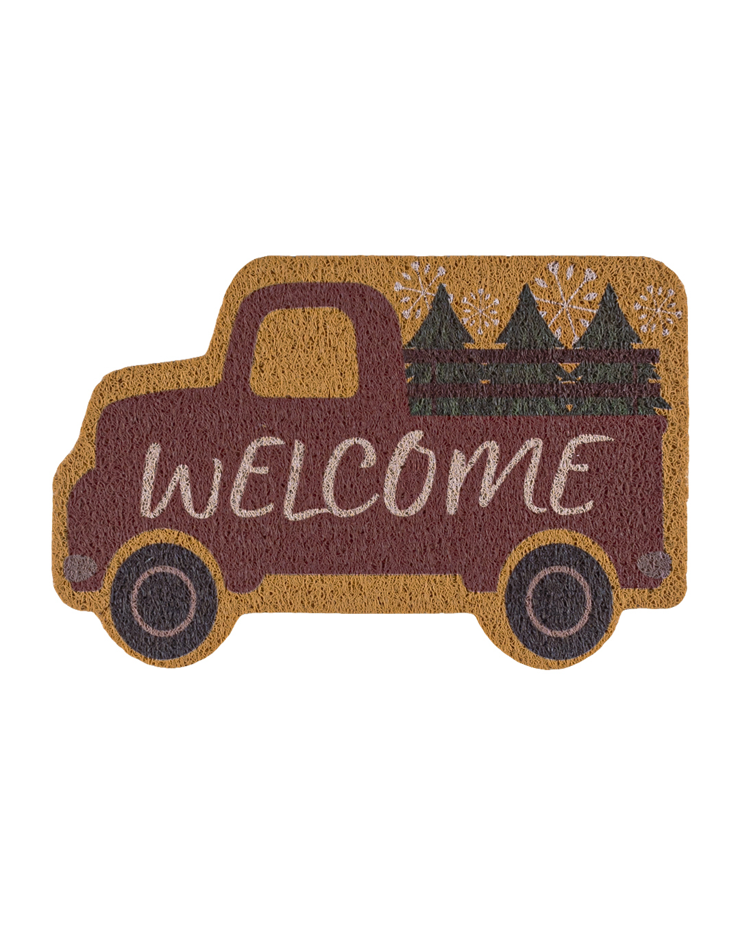 Paillasson de Noël - Festivo Auto - marron, « welcome »