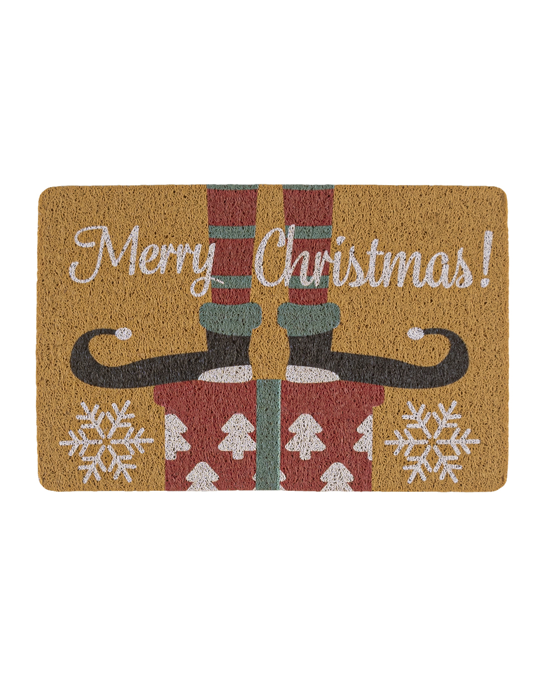 Paillasson moderne - Festivo Gnomo - marron, gnome, cadeau