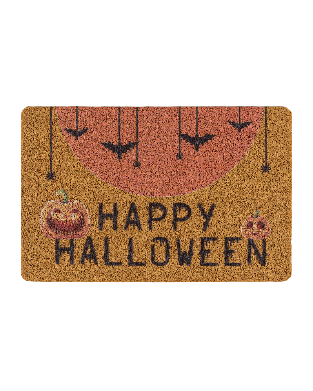 Paillasson Halloween - Halloween Ragno - marron, citrouille, araignée