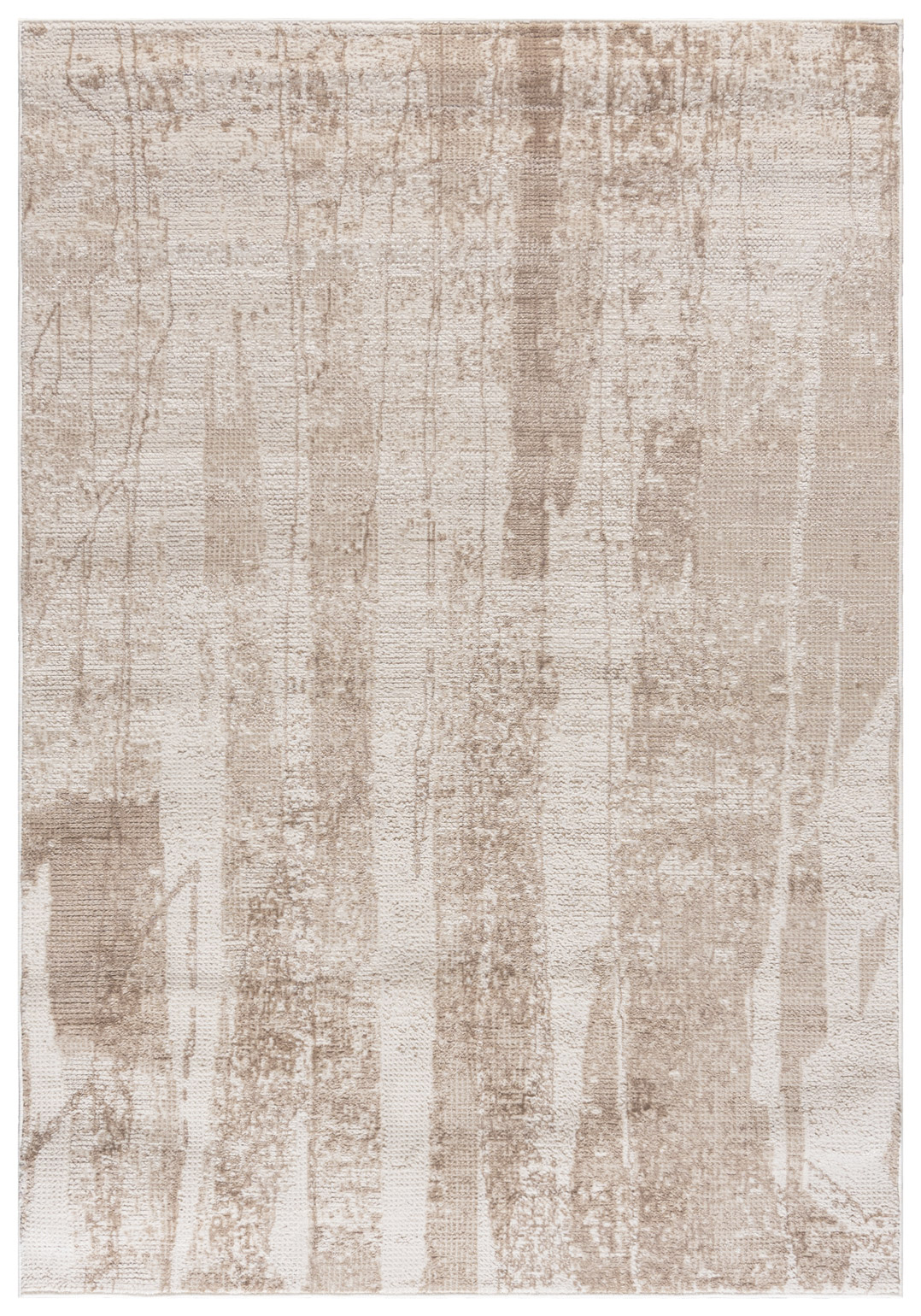 Tapis abstrait moderne beige clair PM40A ALLYSON