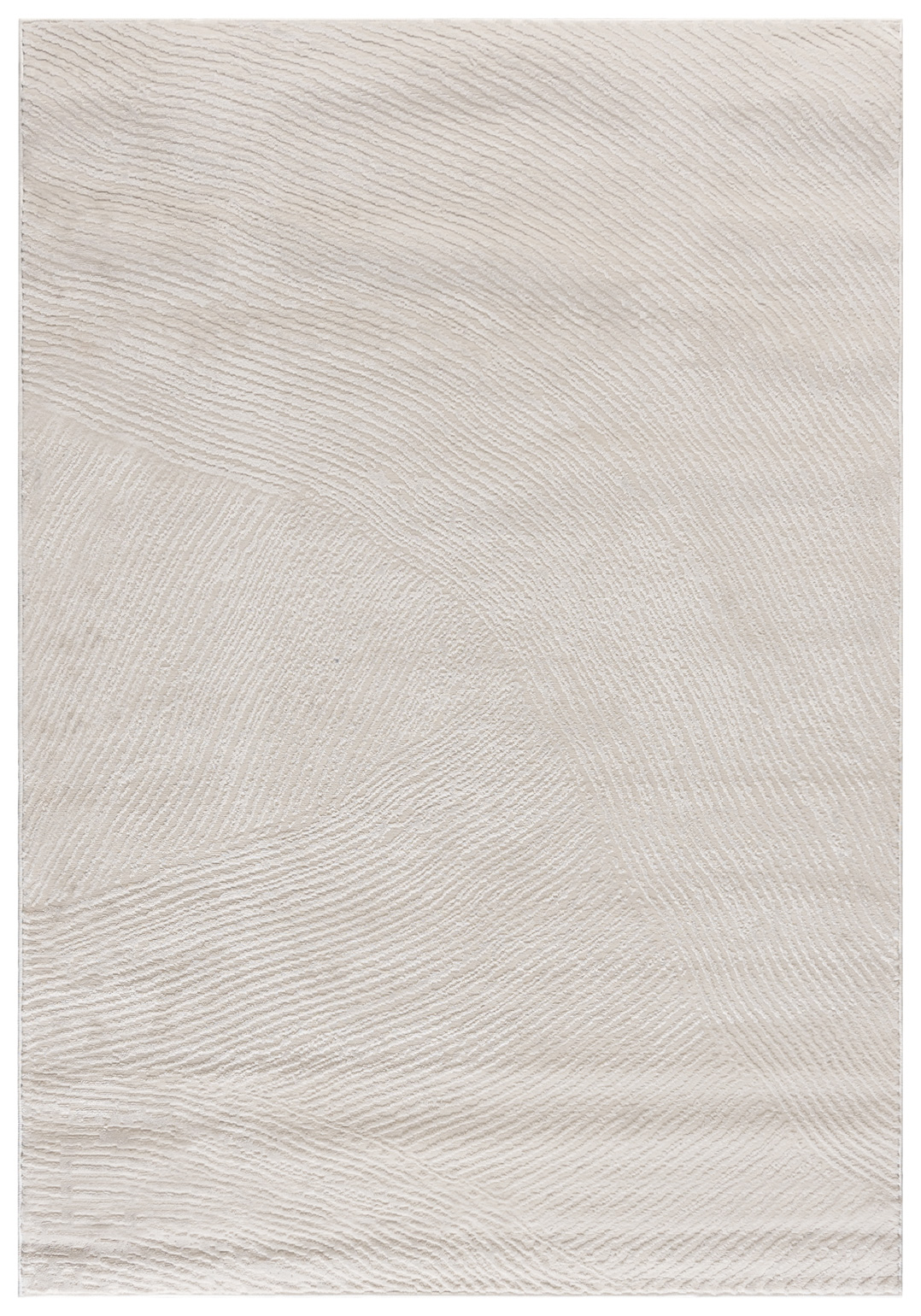 Tapis abstrait moderne beige clair PM89A ALLYSON