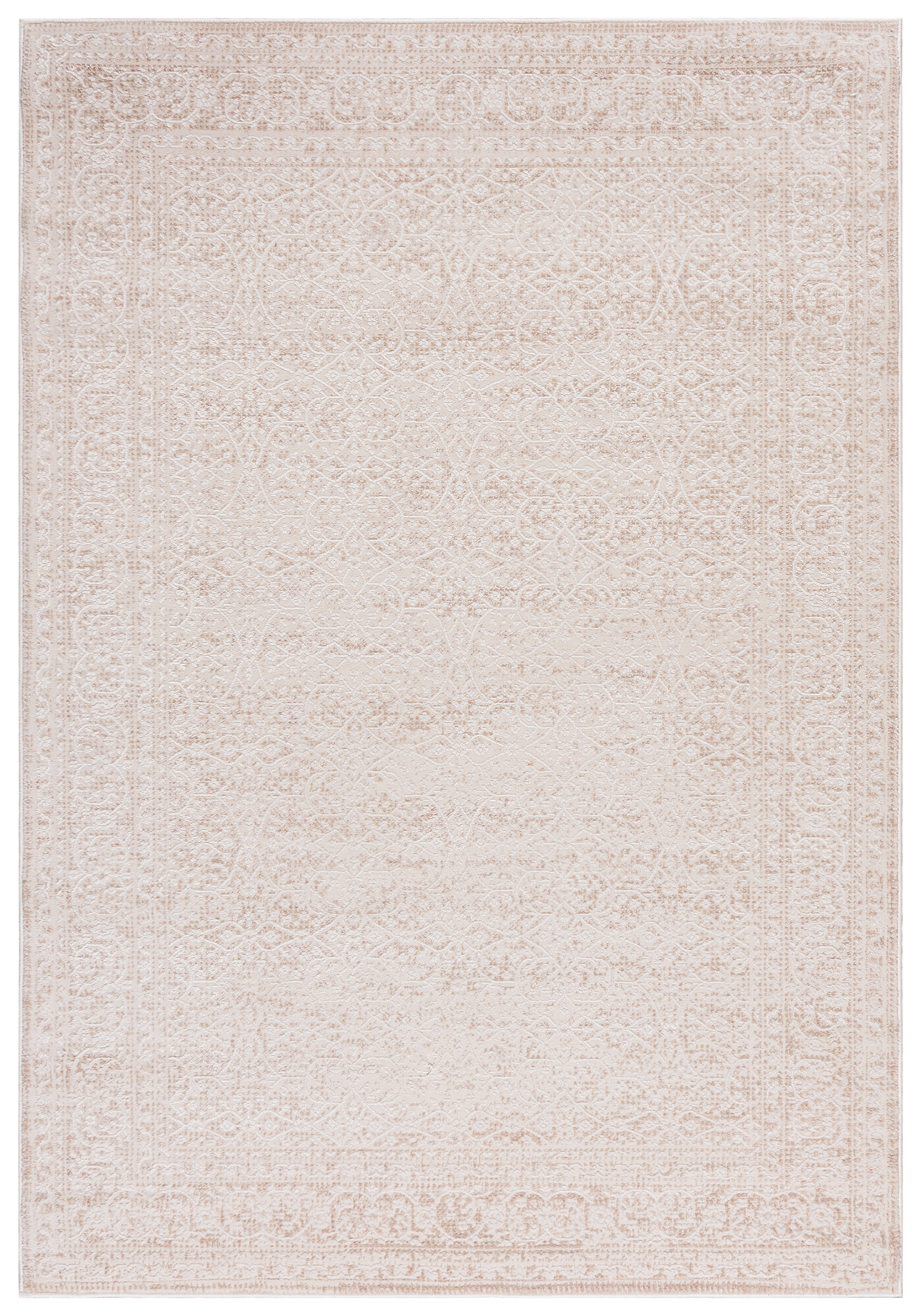 Tapis abstrait beige moderne PM97B ALLYSON