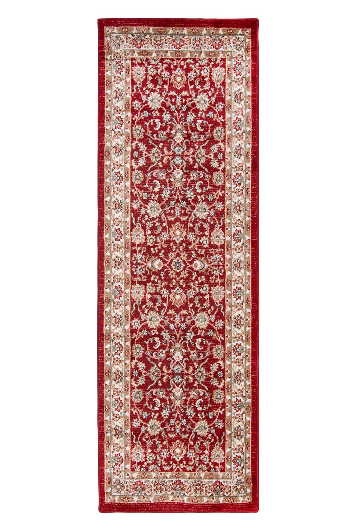 Tapis de couloir Traditionnel NEMRUT L423A ROUGE rouge - bordeaux