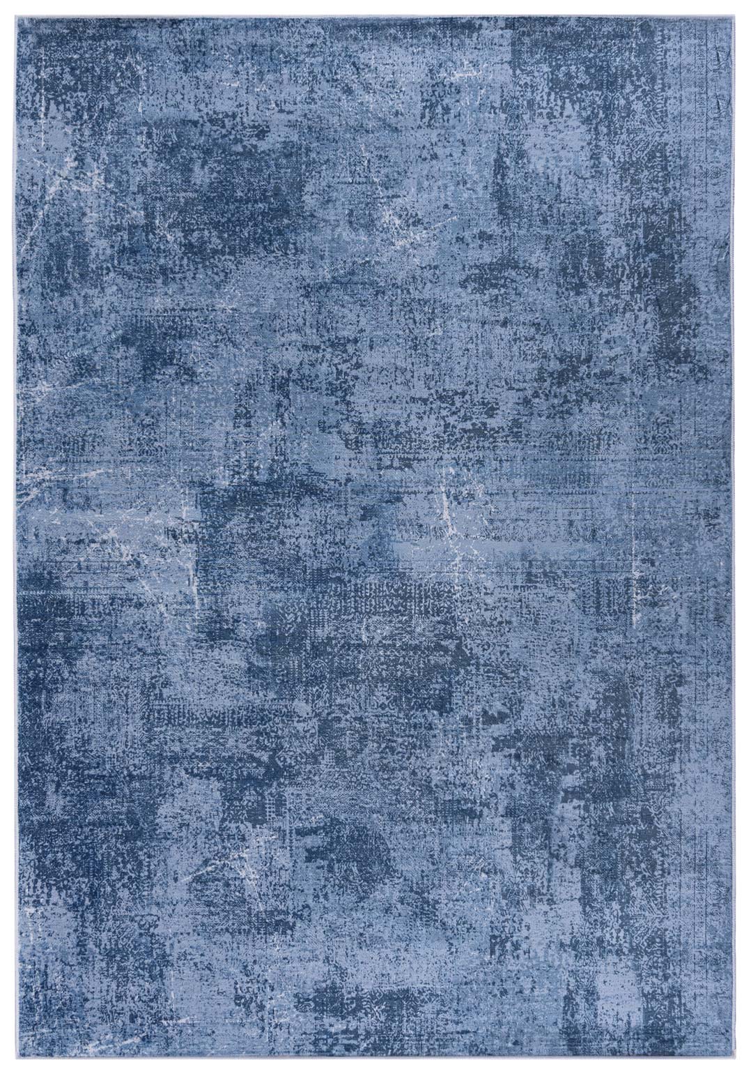Moquette moderne HUDSON uni bleu - monochrome, bleu