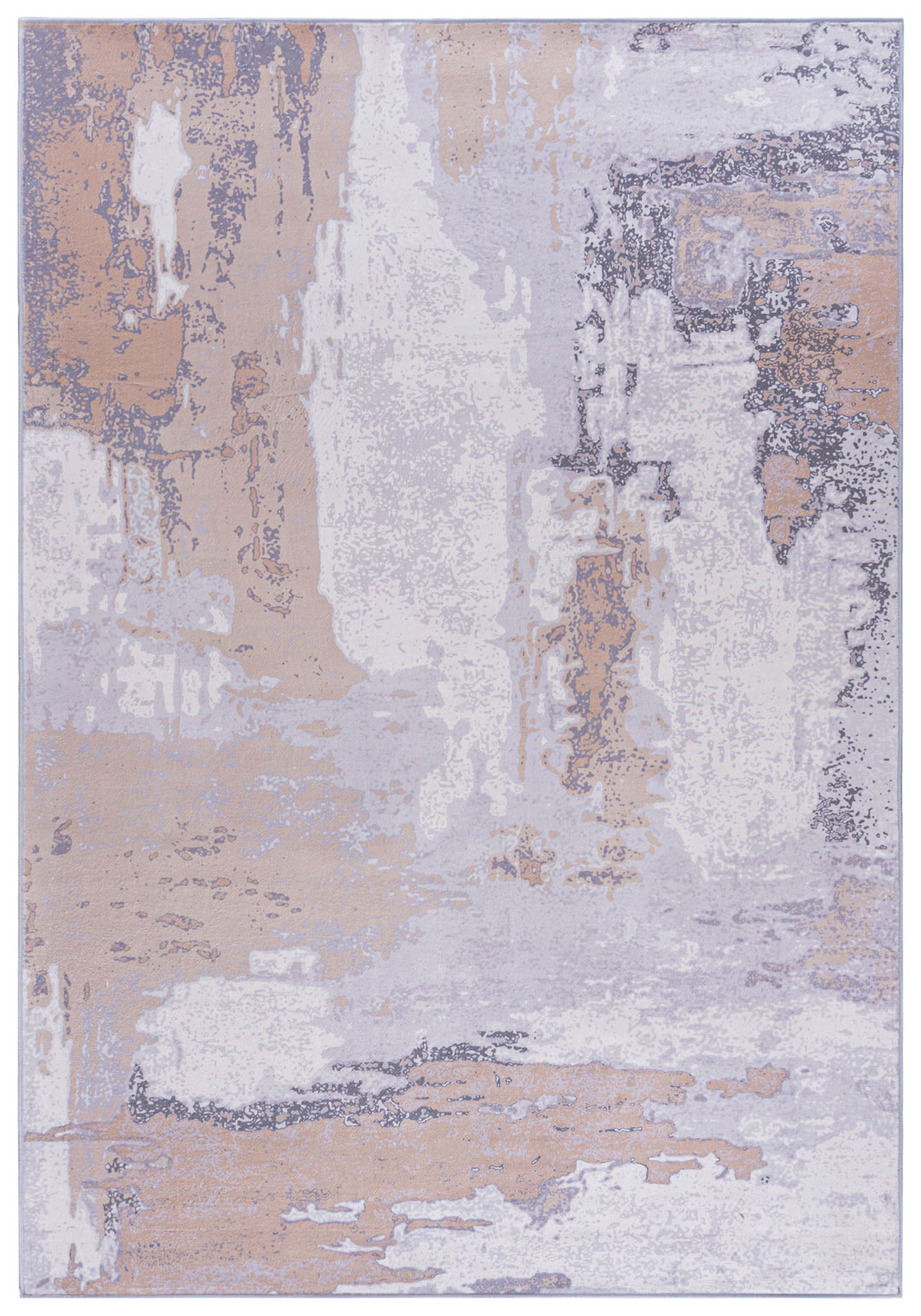 Moderne HUDSON C_089E moquette imprimée - abstrait, beige, crème