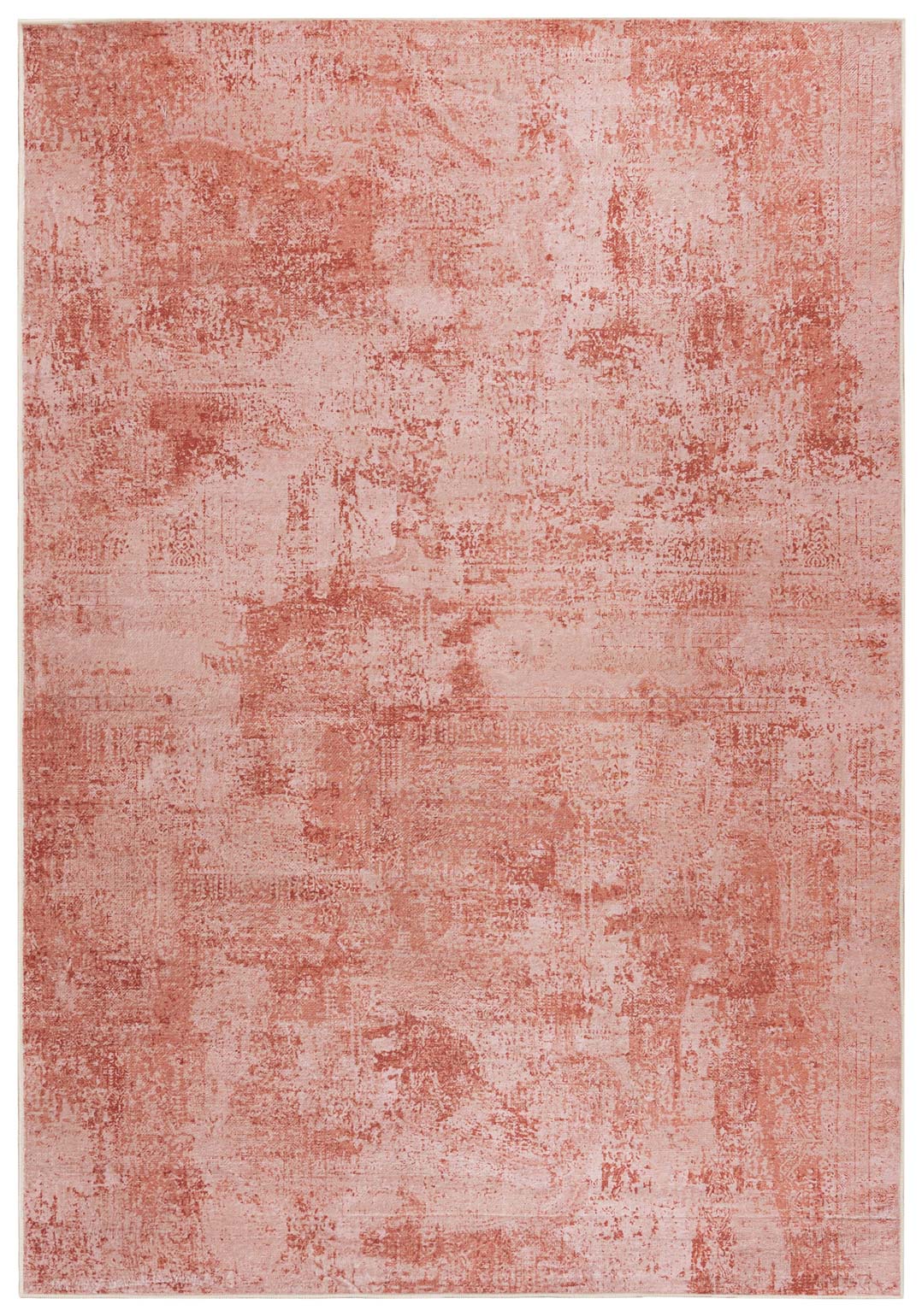 Tapis moderne HUDSON uni RUST - abstrait, orange