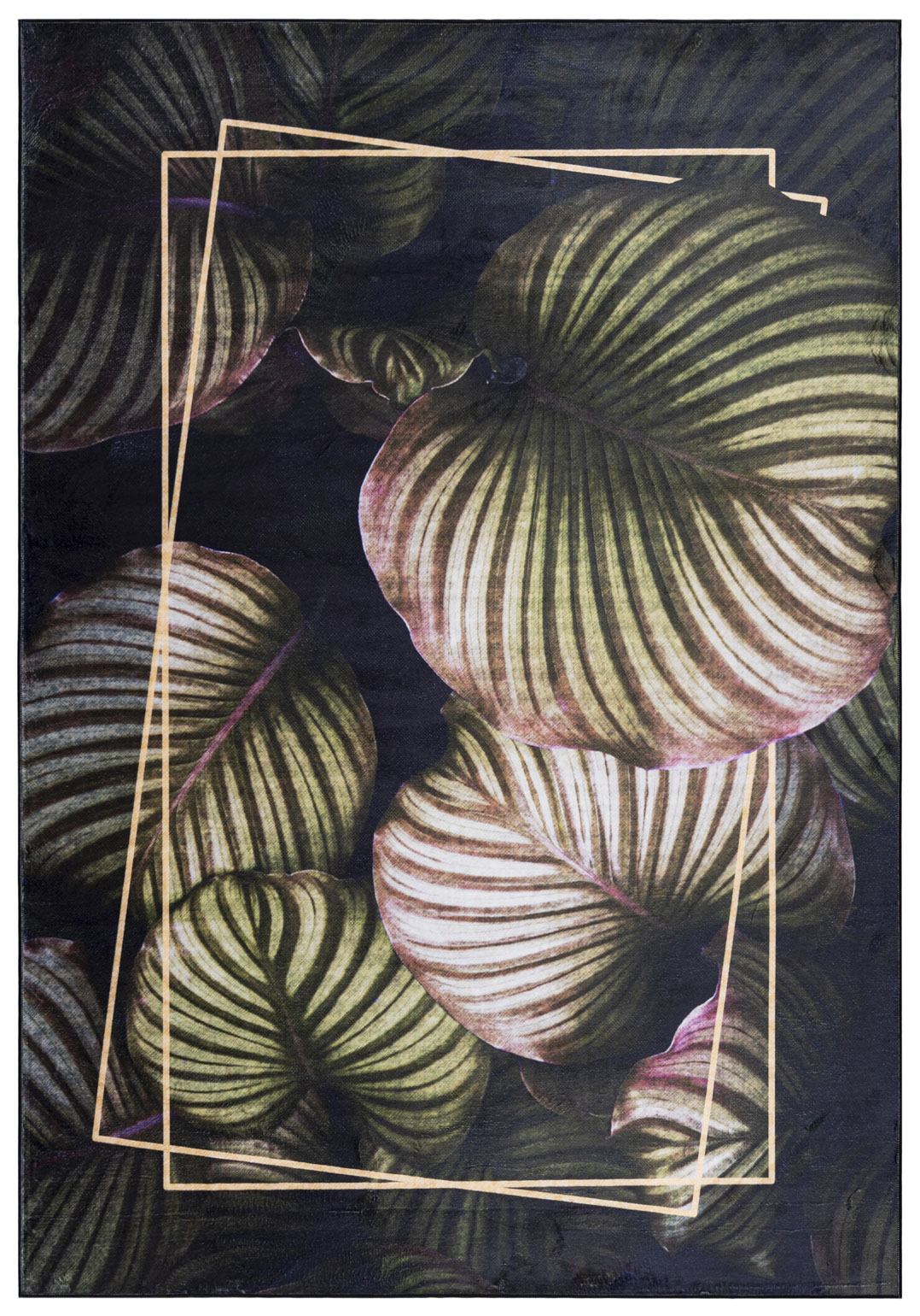 Moderne IMPRIMÉ Y_A Tapis à fleurs de monstres
