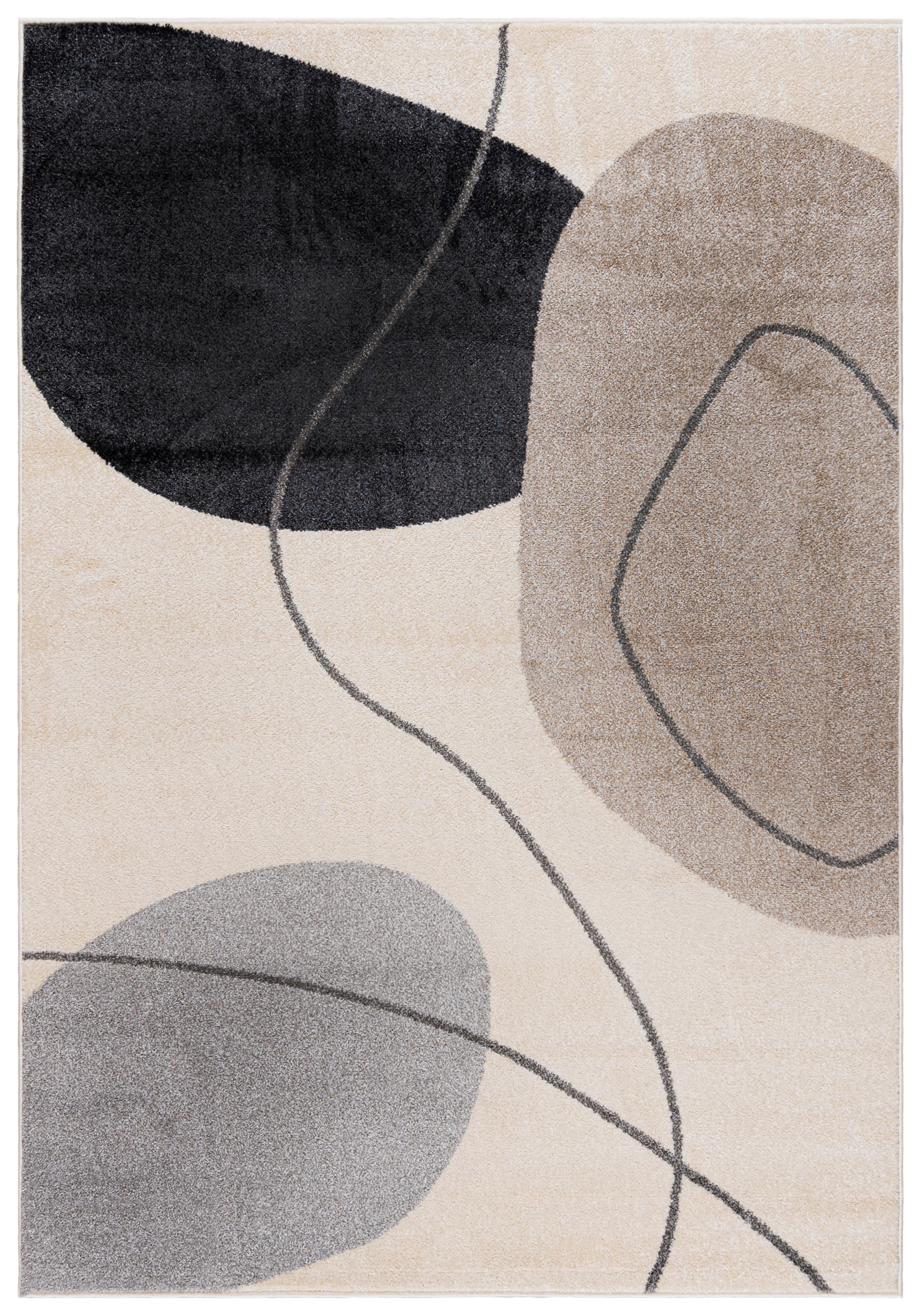 Moderne LUCY NP33B Tapis crème - géométrique, beige, crème