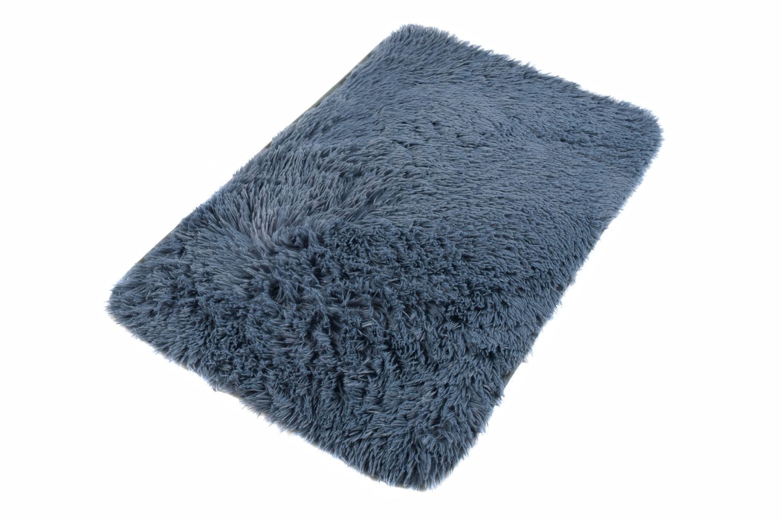 Tapis de salle de bain SILK SOLID LIGHT GREY - antidérapant, shaggy, gris clair