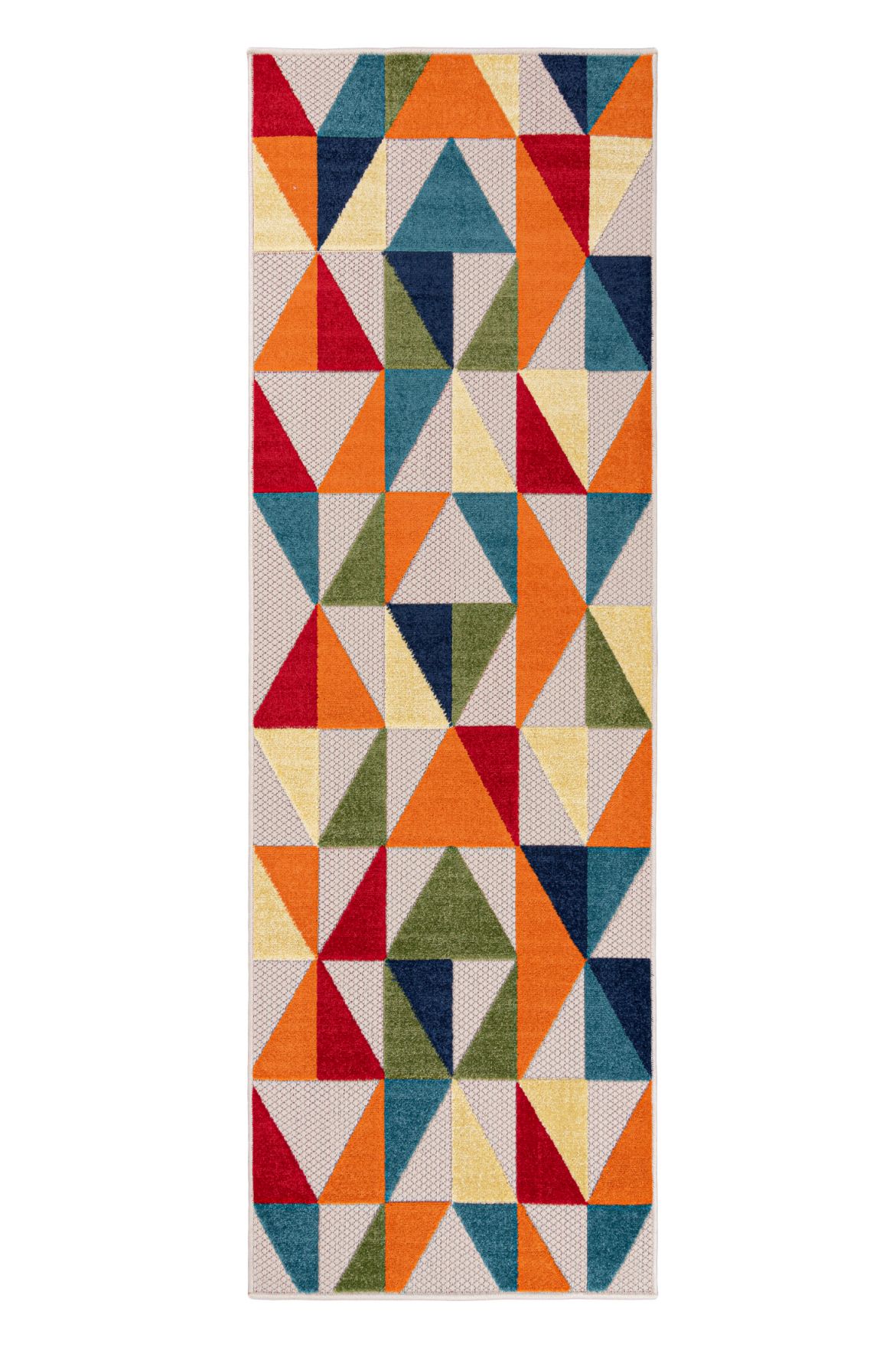 Tapis de balcon et de terrasse extérieur / intérieur AVENTURA EC96A CREAM - coloré, imperméable