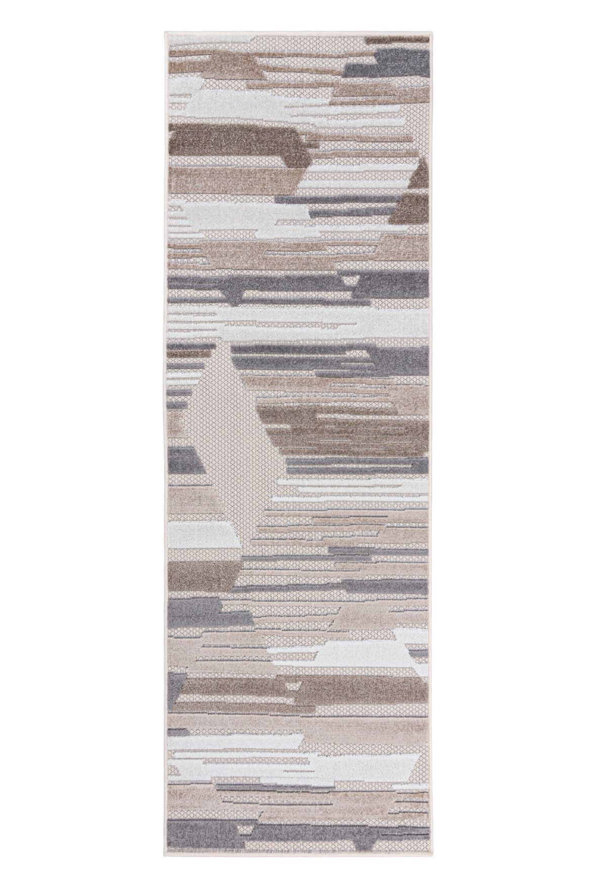 Tapis de balcon et de terrasse extérieur / intérieur AVENTURA ED04C CREAM - beige, imperméable