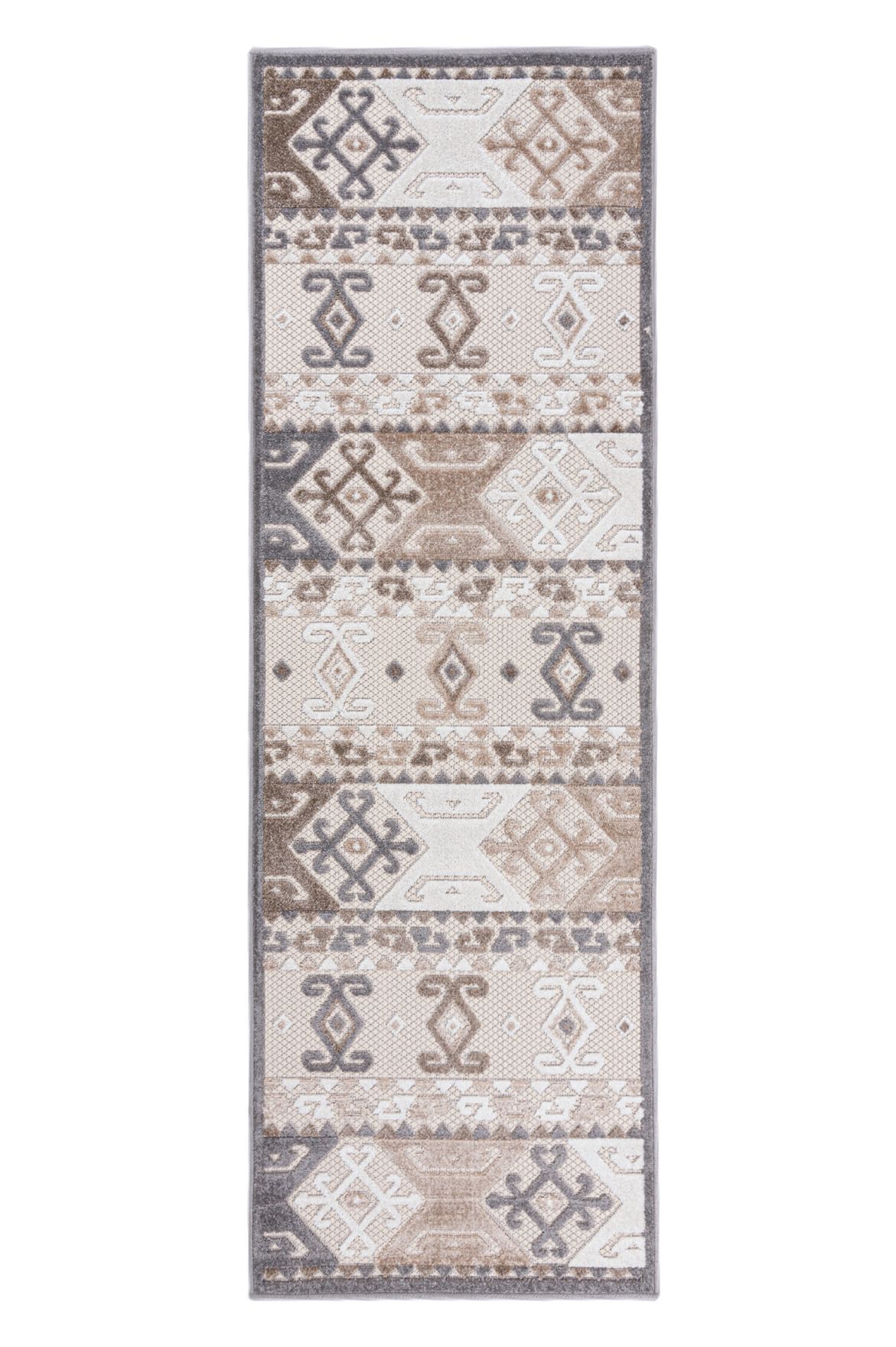 Tapis de balcon et de terrasse pour l'extérieur / l'intérieur AVENTURA ED45B CREAM - beige, imperméable