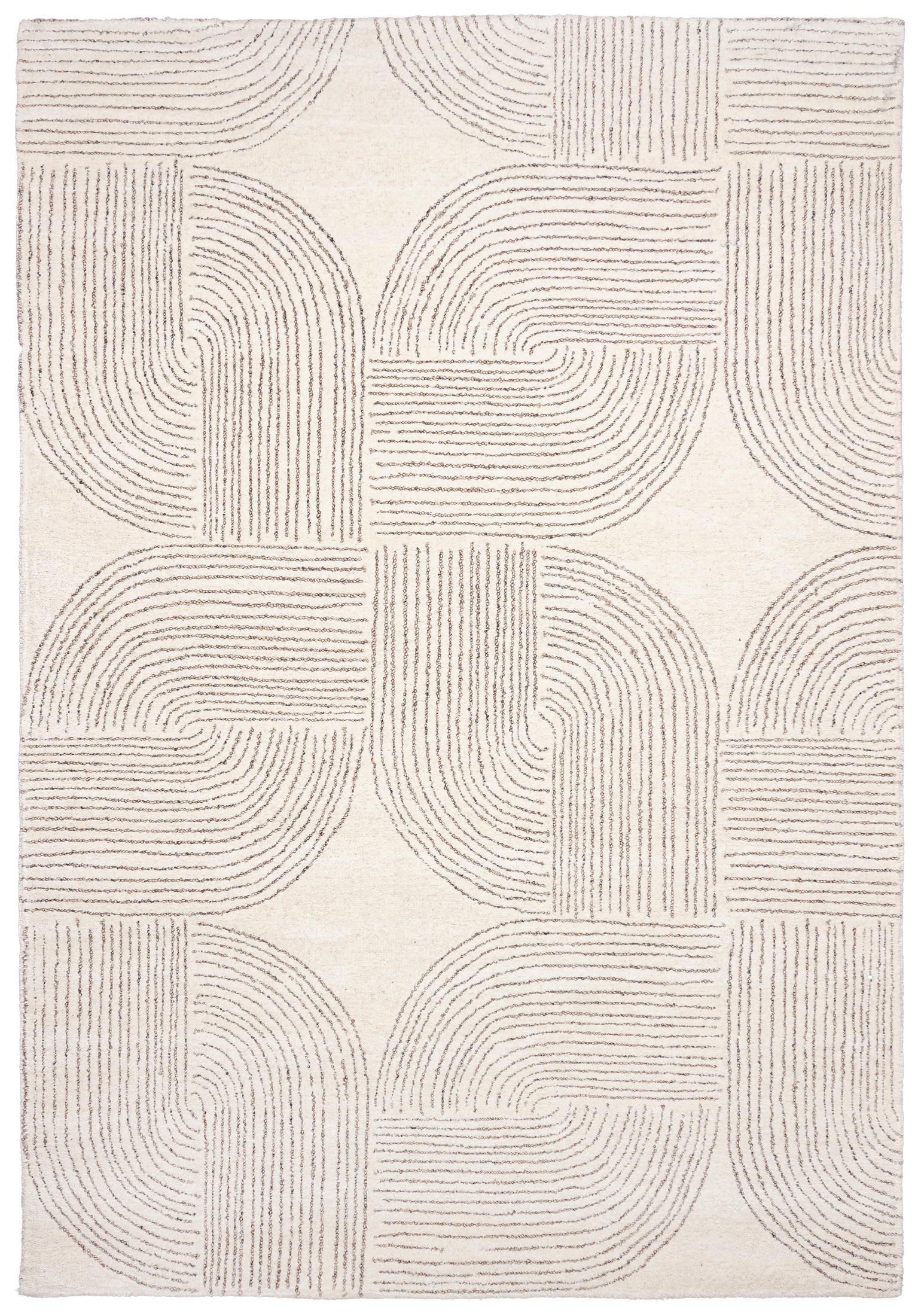 ESTONIA Tapis de laine EST-31 Crème