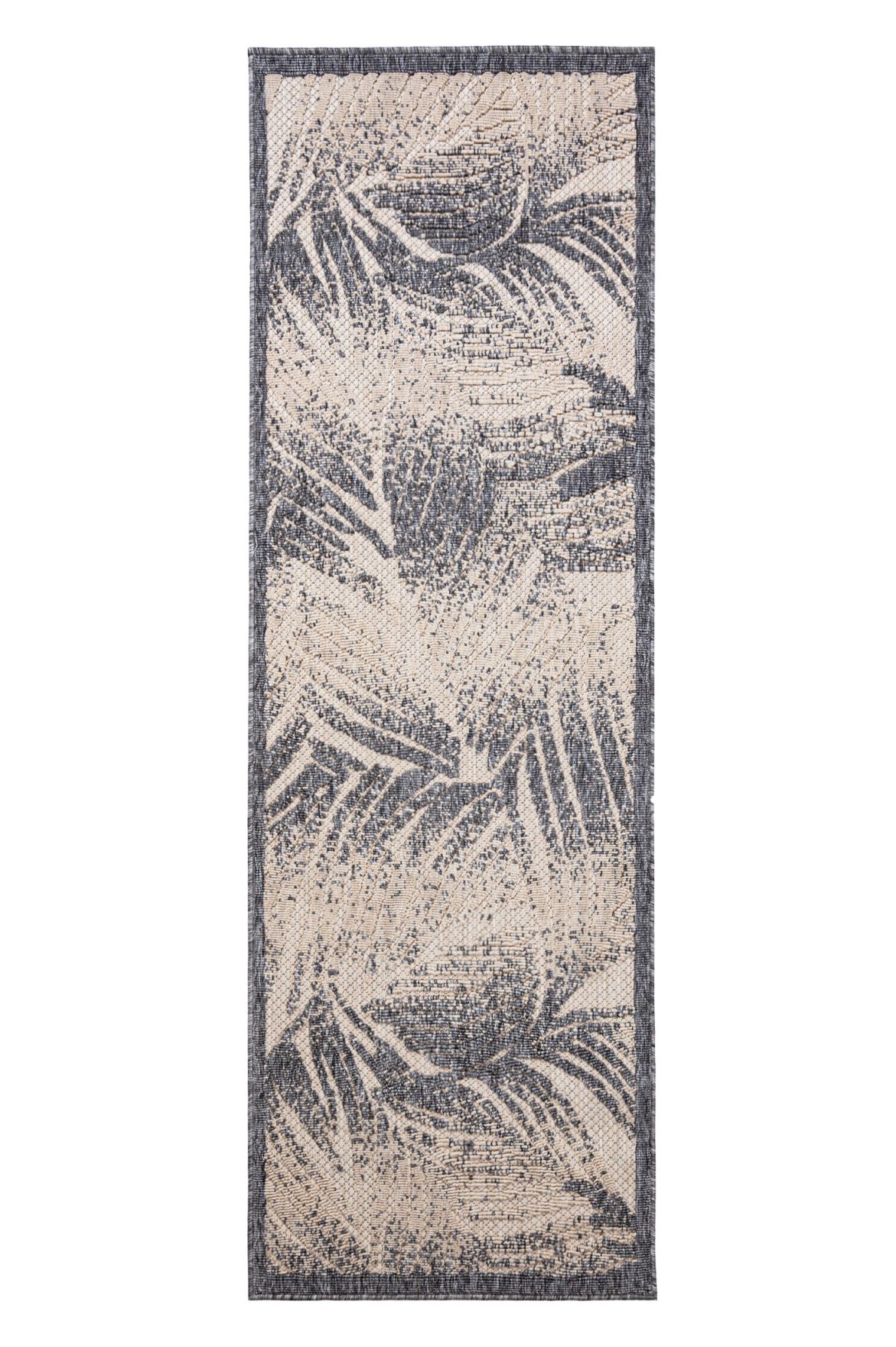 Tapis de balcon et de terrasse pour l'extérieur / l'intérieur CANSAS FF21B CREAM - beige, gris clair