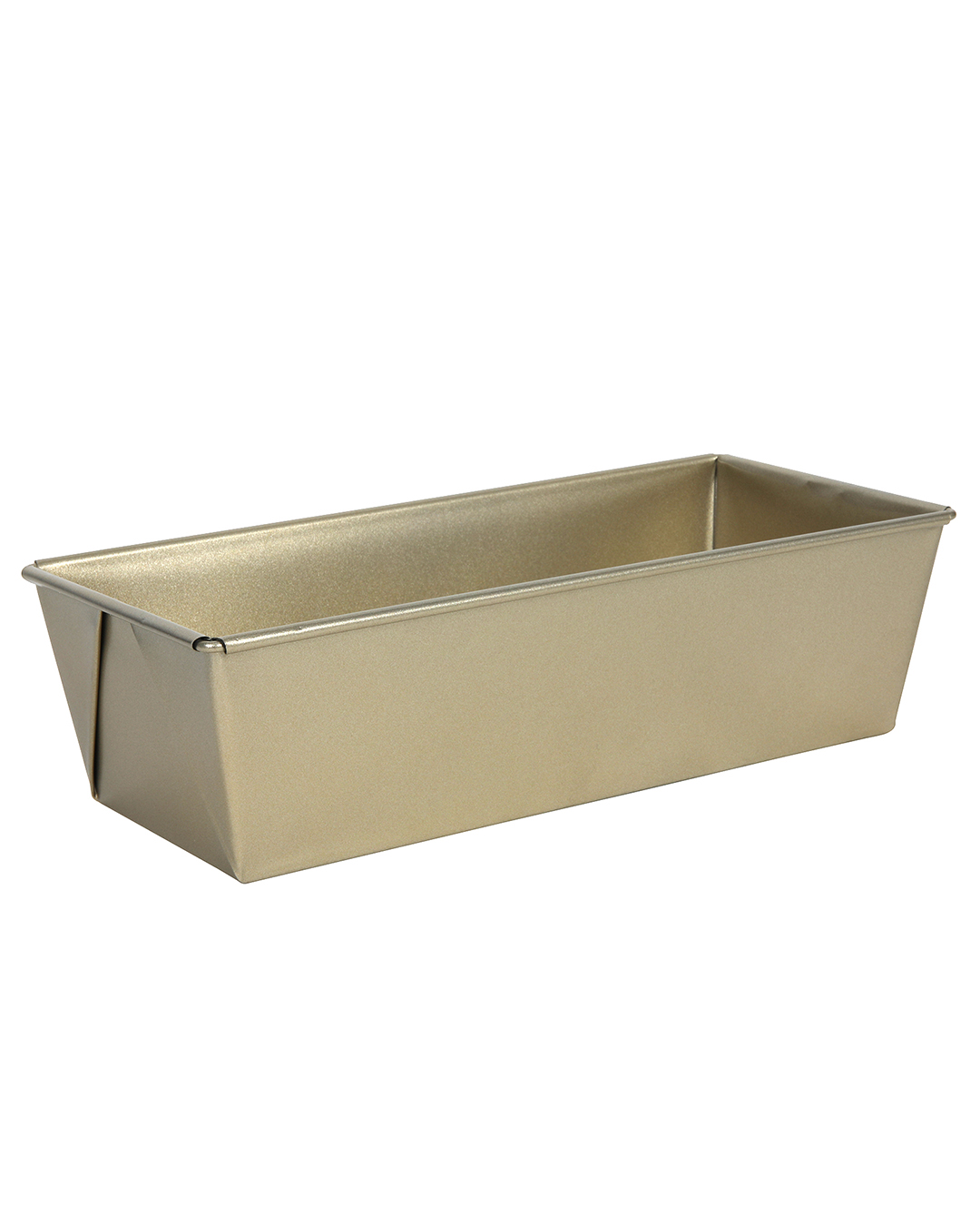 Moule à pâtisserie 26 × 11 × 7 cm – Forno Torta – moule à cake doré 26 cm