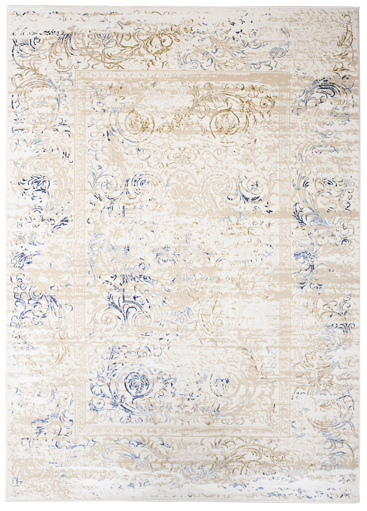 Tapis traditionnel à deux niveaux HERA TY97A - beige, crème