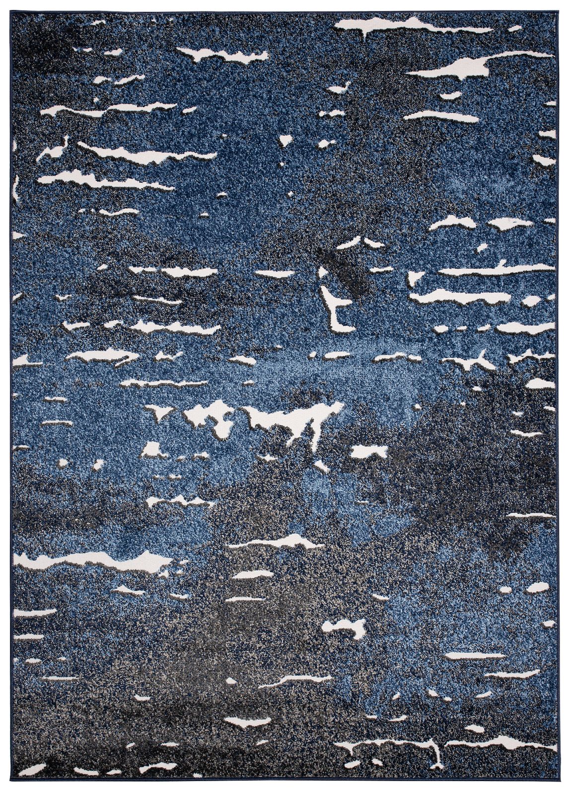 Tapis moderne BREEZE MU44A DARK - bleu, marine