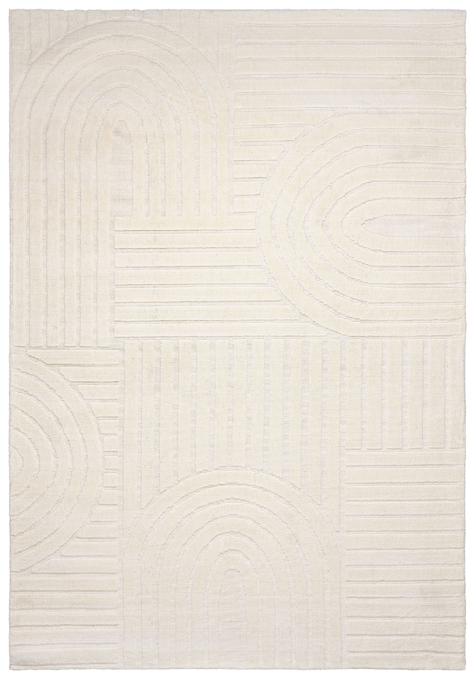 MISATO tapis à deux niveaux MSA-12 Crème
