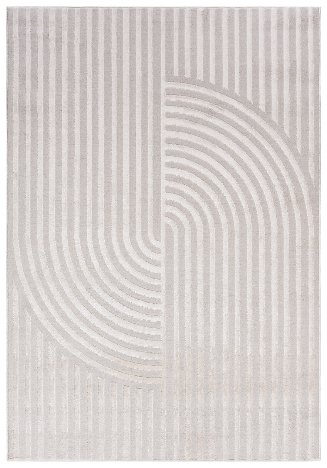 Tapis d'Arc Géométrique Moderne Crème NG91A ELLEN