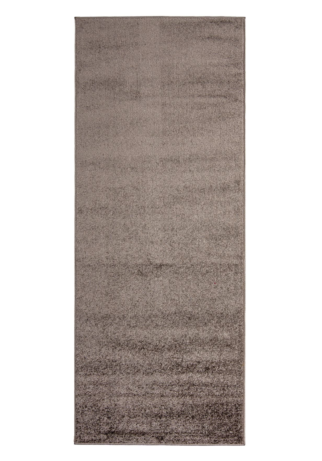 Tapis de couloir et de cuisine - unicolore lisse SPRING P113A DARK GRAY