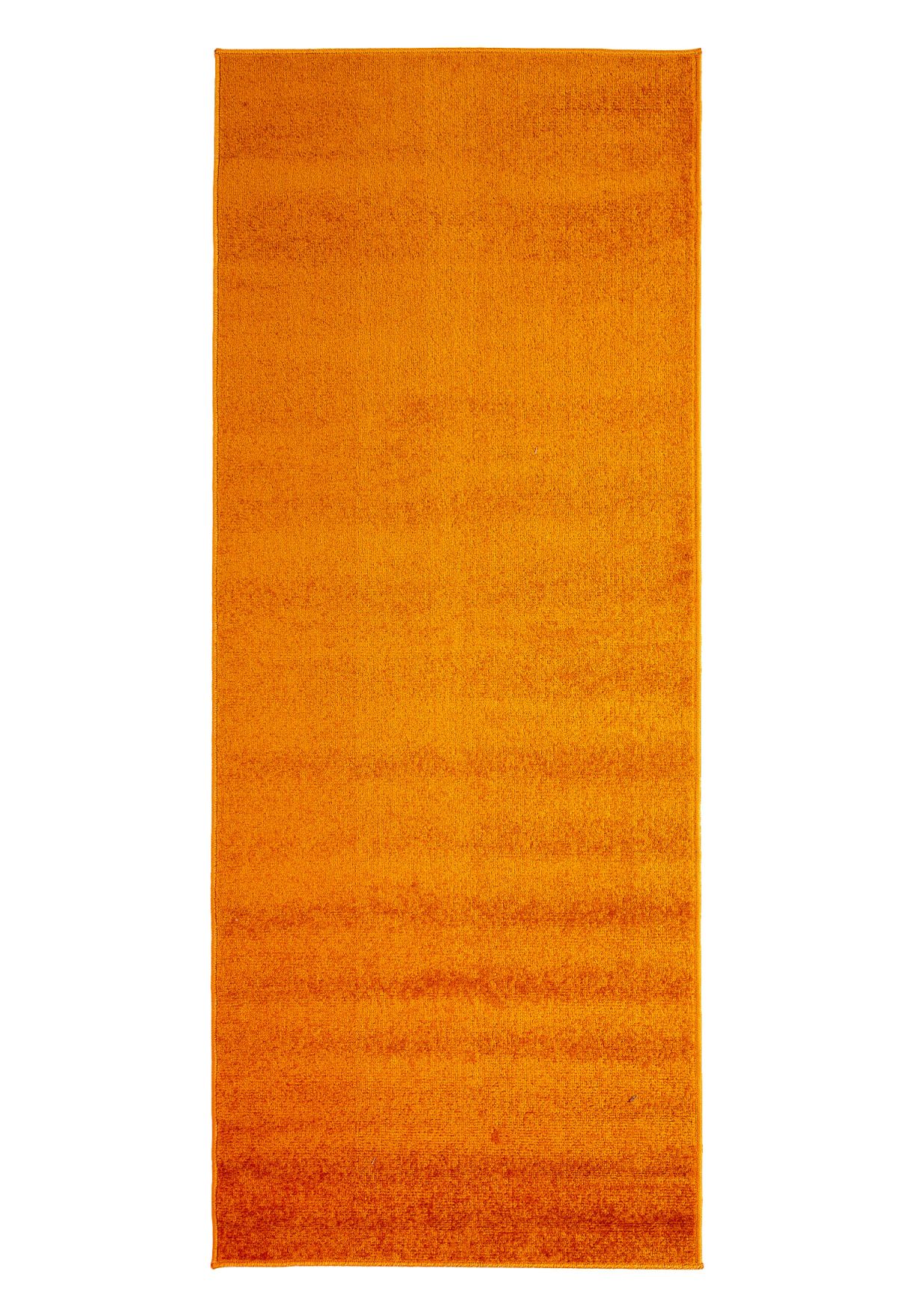 Tapis de couloir et de cuisine uni SPRING P113A ORANGE - orange