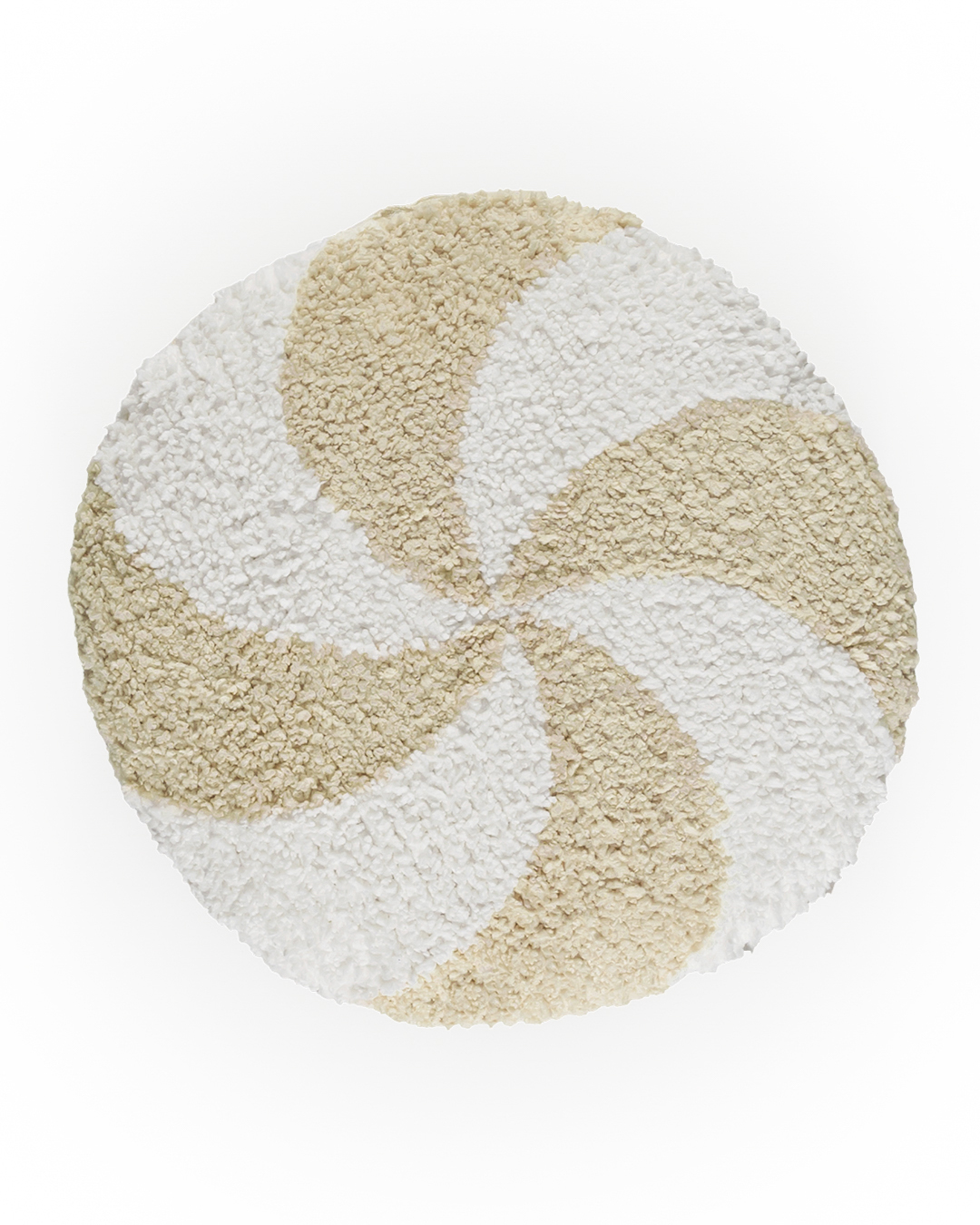 Coussin décoratif avec rembourrage, 40x40 cm - Inverno Caramello Beige - bonbon de Noël, beige
