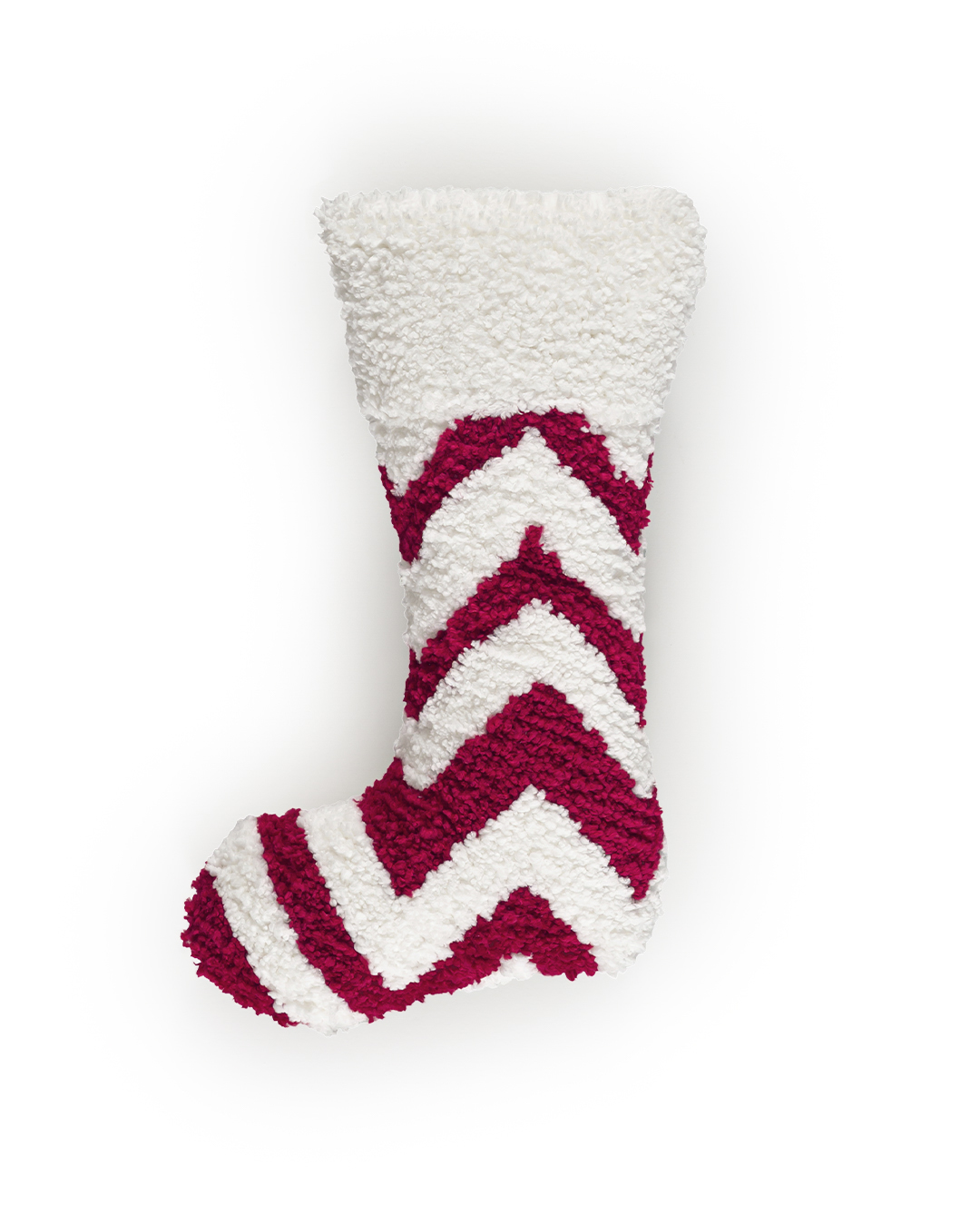 Coussin décoratif avec rembourrage 25x35 cm - Inverno Scarpa Rossa - chaussette, de Noël, rouge