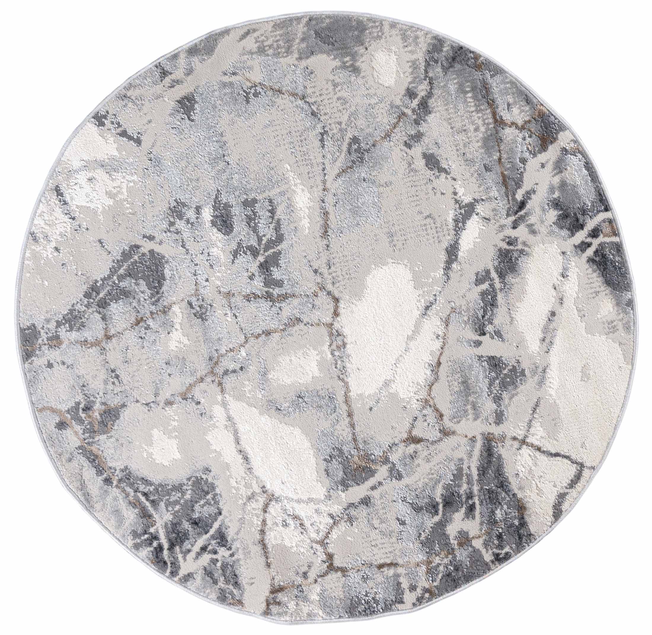 Tapis rond moderne PORTLAND R216C L_GRAYD_VIZON