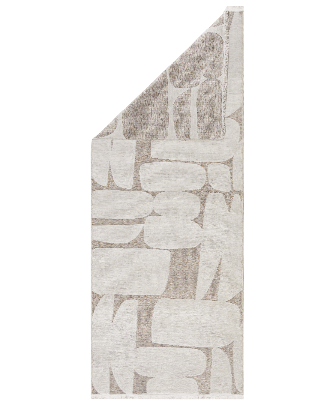 Tapis Moderne Réversible - Amalfi Pieno - crème, beige
