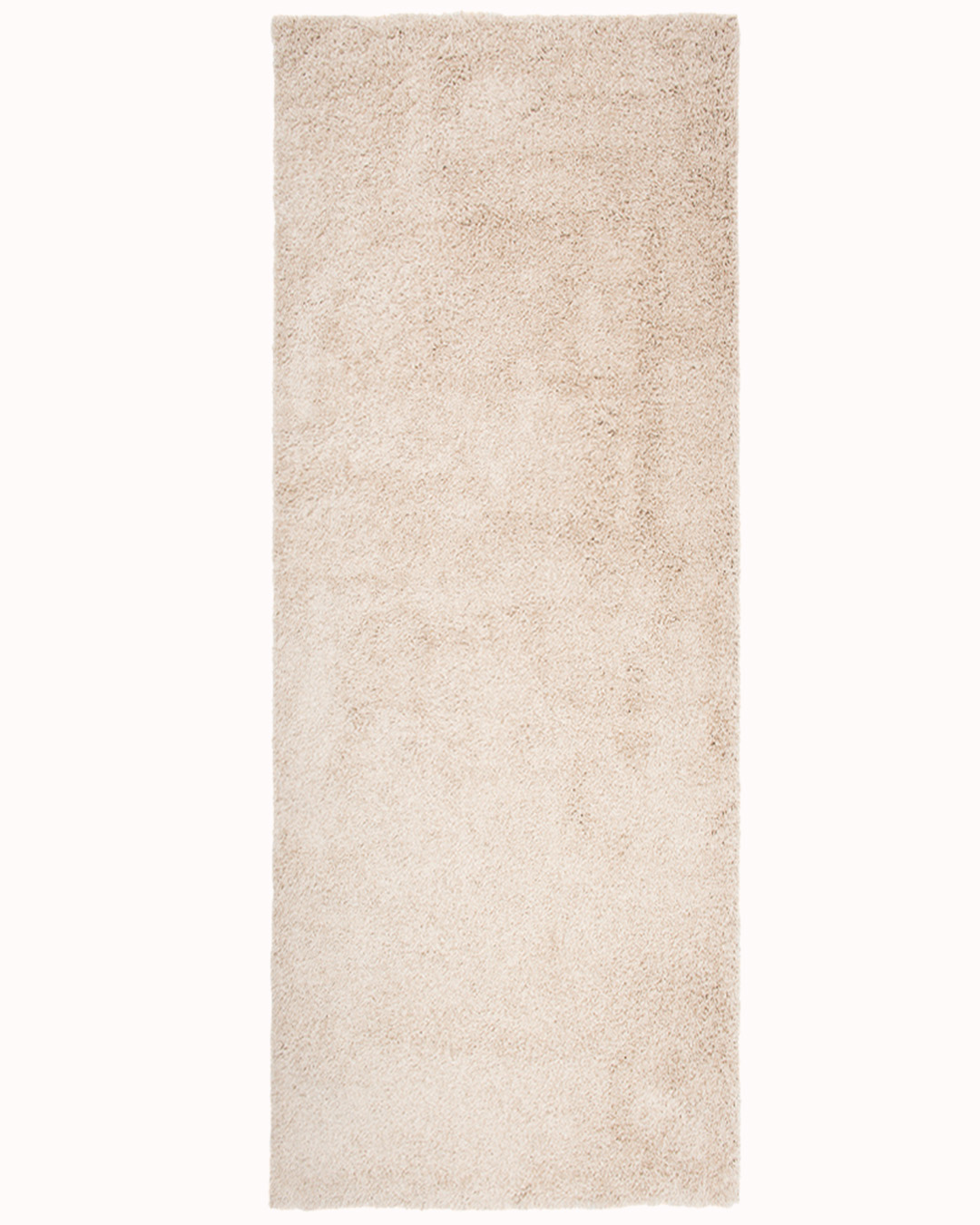 Tapis moderne Shaggy - Unito Beige Uno - beige clair, uni