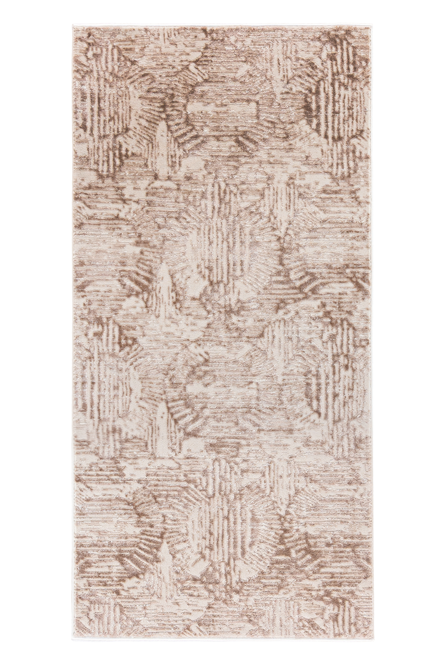 tapis de couloir moderne - Sicilia crème - beige, crème
