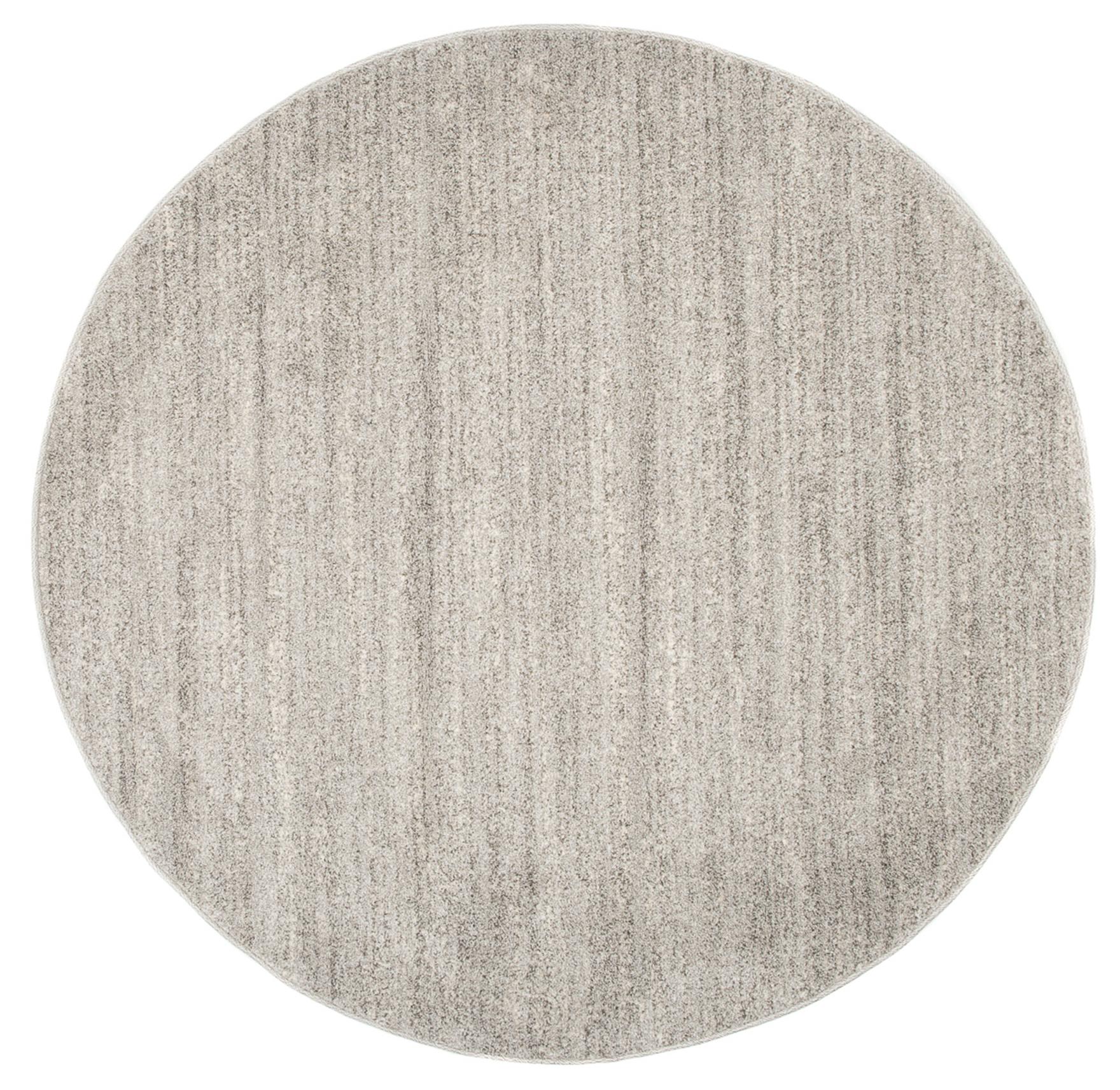 Sari moderne Tapis à roulettes unicolore T006A LIGHT GRAY - gris clair