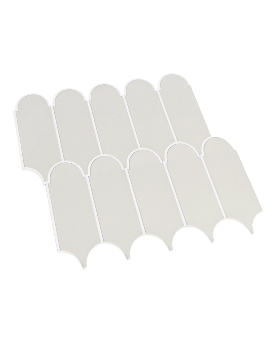 Carreaux autocollants - Corbe Beige - beige, gris 10 pces