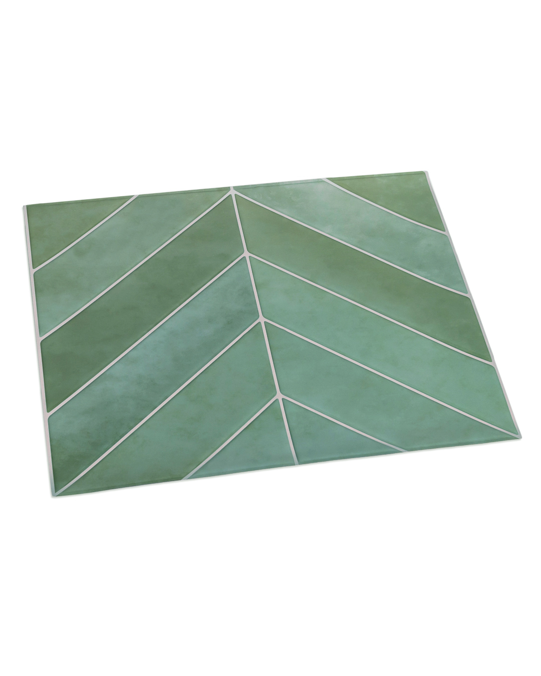 Carreaux autocollants - Mora Verde - verts 10 pces