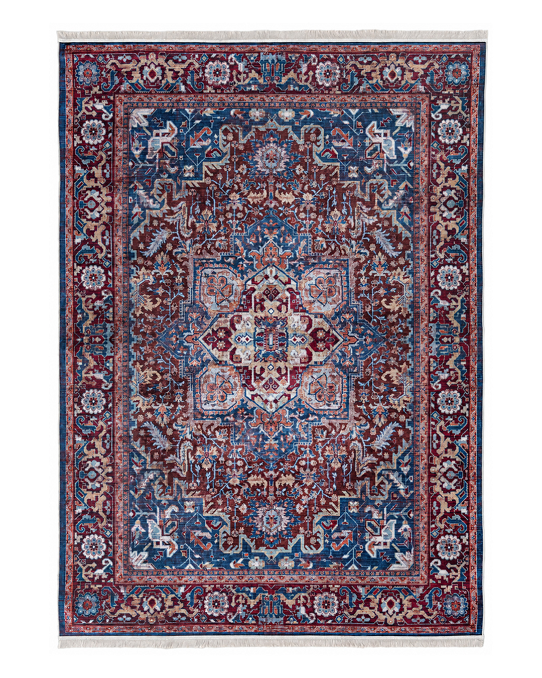 Tapis Oriental VICTORIA 38950 - rouge, bleu