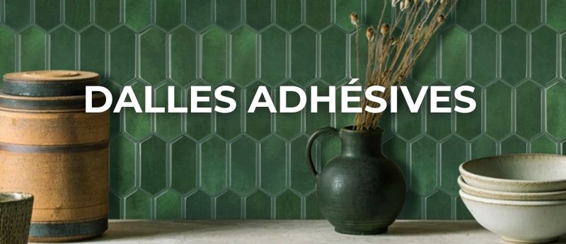 Dalles adh&eacute;sives